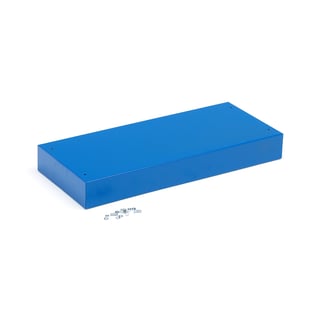 Vloerframe voor profielkast SERVE, 80 x 660 x 275 mm, blauw