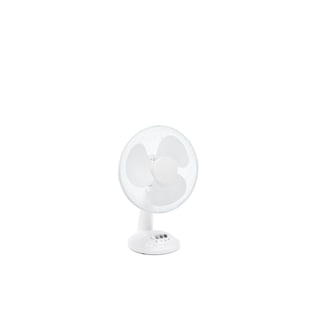 Stolový ventilátor, 30cm, biela