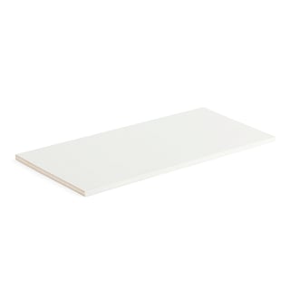 Extra shelf THEO, 1000x450/470 mm, white