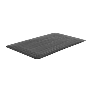 Anti-fatigue workplace mat STRETCH, per metre, W 1200 mm, black