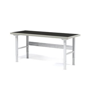 Dielenský stôl s ochrannou rohožou ROBUST, 2000x800 mm