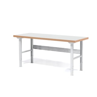 Profi dielenský stôl SOLID, nosnosť 750 kg, 2000x800 mm, HPL