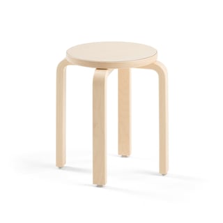 Children's stool DANTE, birch laminate, H 380 mm