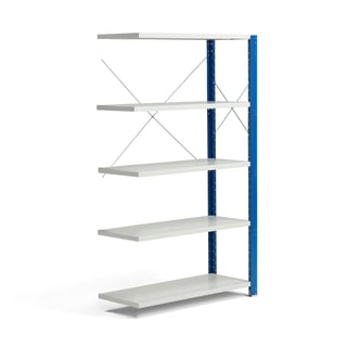 Shelving MIX, add-on section, 1740x1005x500 mm