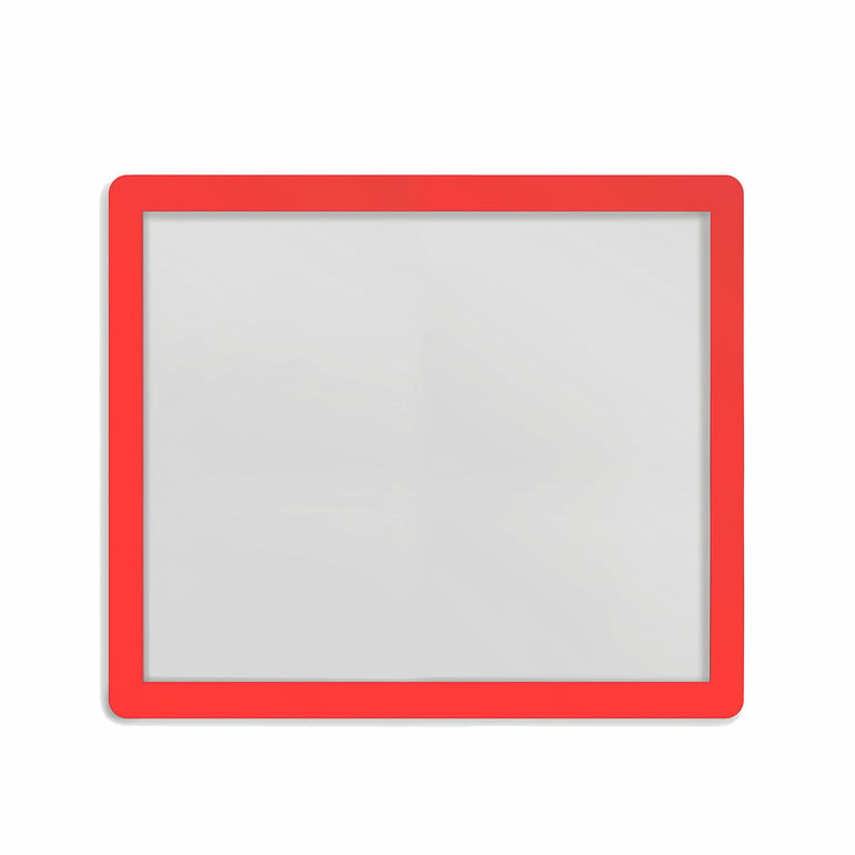 Self-adhesive document frame, 10-pack, A3, red | AJ Products