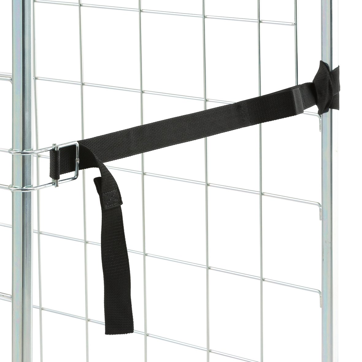 Safety strap for 2 sided roll container GILBY AJ Products