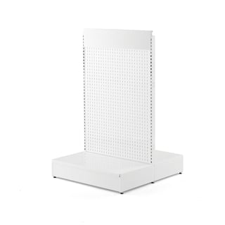 Retail shelving SHOP, floor standing, basic section, 1500x900x1040 mm