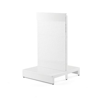 Retail shelving SHOP, floor standing, add-on section, 1500x900x1040 mm
