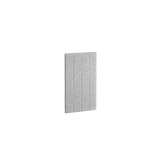 Lydabsorbent SPLIT for vegg, H600 B400 mm, lys grå
