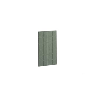 Væghængt lydabsorbent SPLIT, 400x600 mm, grøn