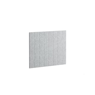 Acoustic panel SPLIT, 800x600 mm, light grey