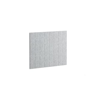 Acoustic panel SPLIT, 800x600 mm, light grey