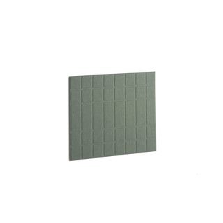 Lydabsorbent SPLIT for vegg, H600 B800 mm, grønn