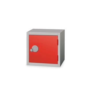 Cube locker, 300x300x300 mm, red