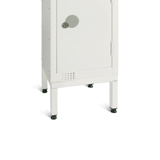 Locker stand, 300x150 mm, white
