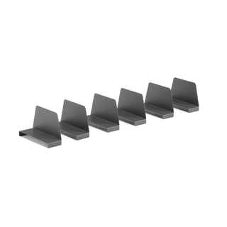 Shelf divider CARGO, H 160 mm, 6 pcs/package