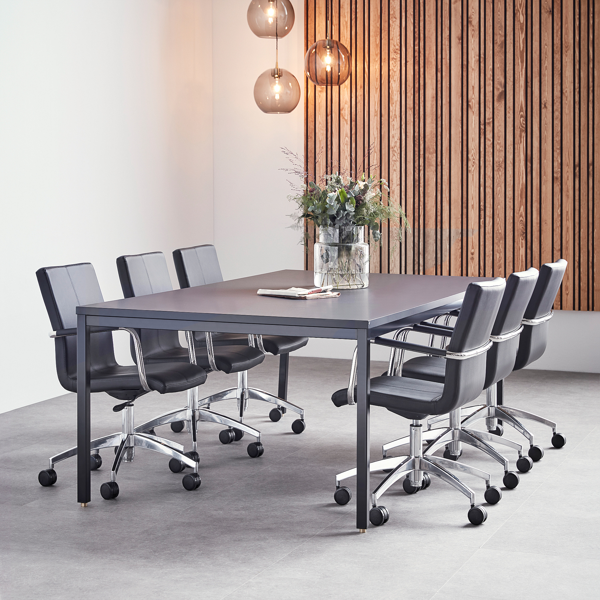 Conference table online chairs