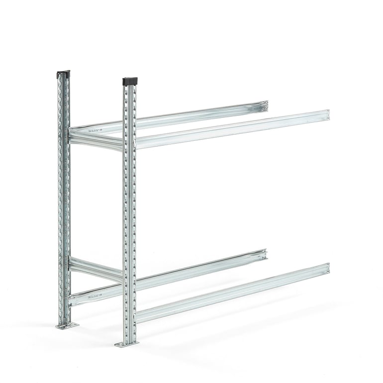 Tyre rack TRANSFORM, add-on unit, 2 levels, 1050x1200x400 mm | AJ Products