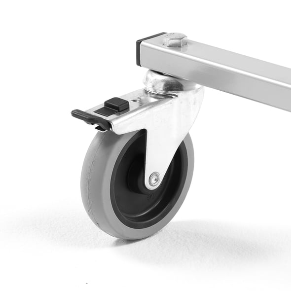 Mobile coat rack ORKAN, 46 hooks AJ Products