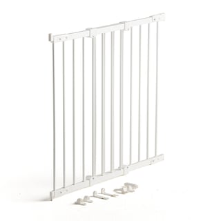 Child safety gate, 670-1060 mm, white