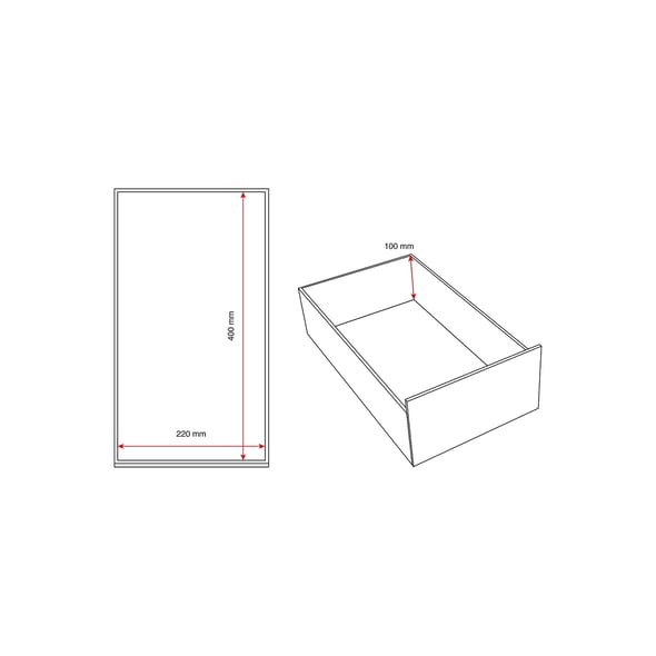 Mobile merchant chest, 20 drawers, handle with label holder, white AJ