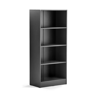 Bookcase FLEXUS, 1725x760x415 mm, grey laminate
