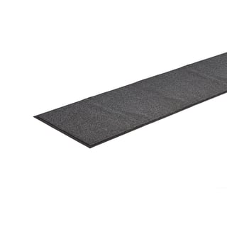 Ieejas paklājs TWO, par vienu metru, 900 mm, pelēks