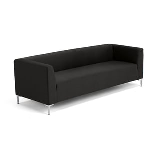 3-seater sofa ROXY, dark grey