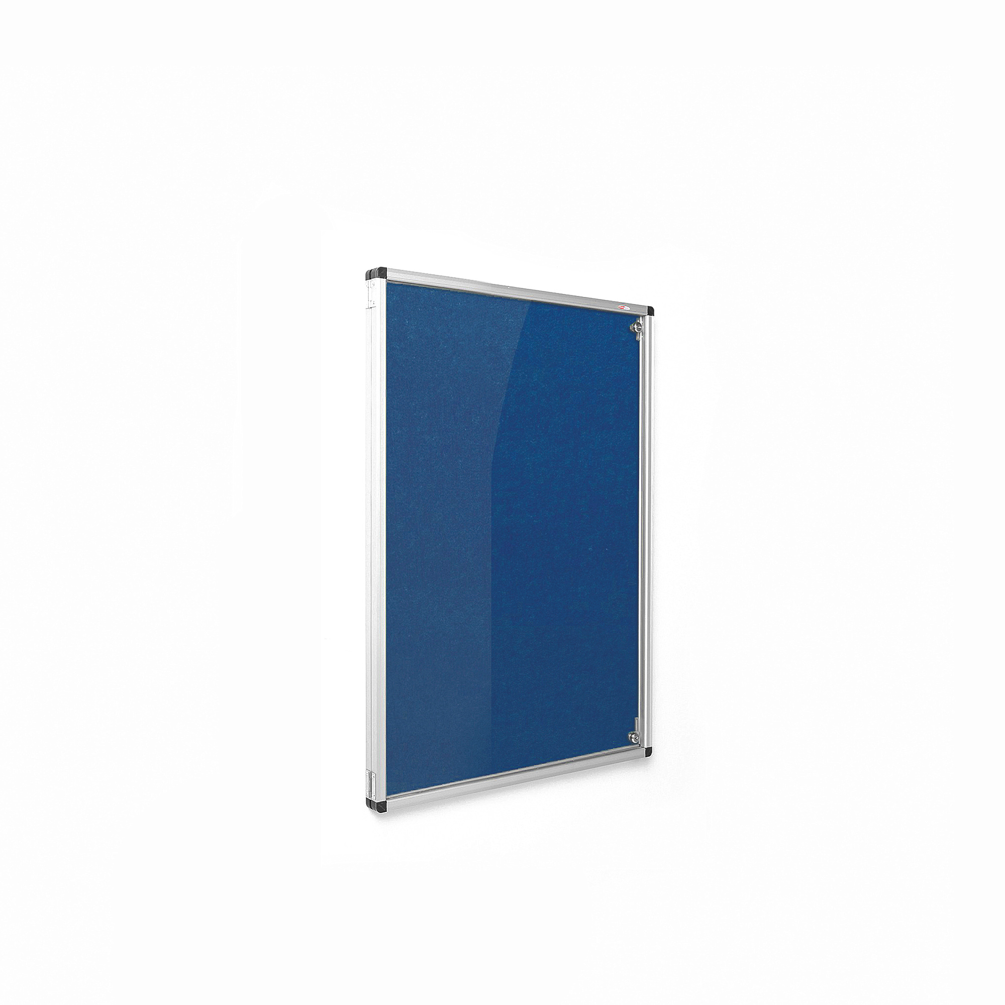 Fire-retardant Tamperproof Noticeboard, 900x600 Mm, Blue | AJ Products