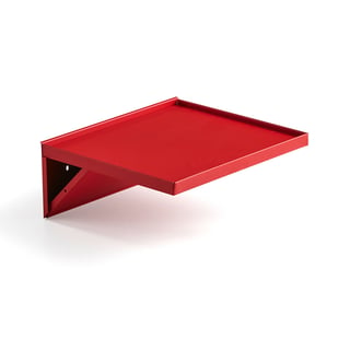 Shelf for tool trolley REPAIR, 457x406 mm, red