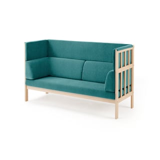 Sofa KIM SILENCE, Zone fabric, turquoise