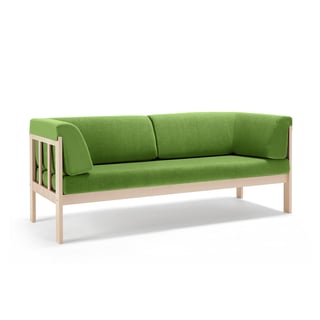3-seater sofa KIM, Repetto fabric, meadow green