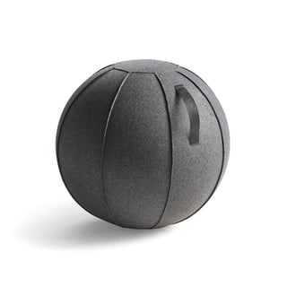 Pilates balance ball CORBRIDGE, Ø 650 mm, dark grey