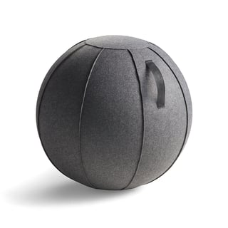 Pilates balance ball CORBRIDGE, Ø 750 mm, dark grey