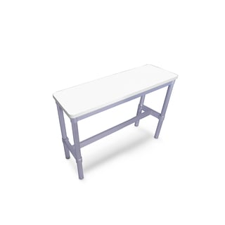 High bench seat ENVIRO, 1000x330x710 mm, white