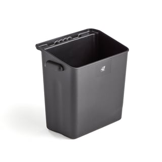 Food safe plastic bin MOVE, 25 L, 350x240x470 mm