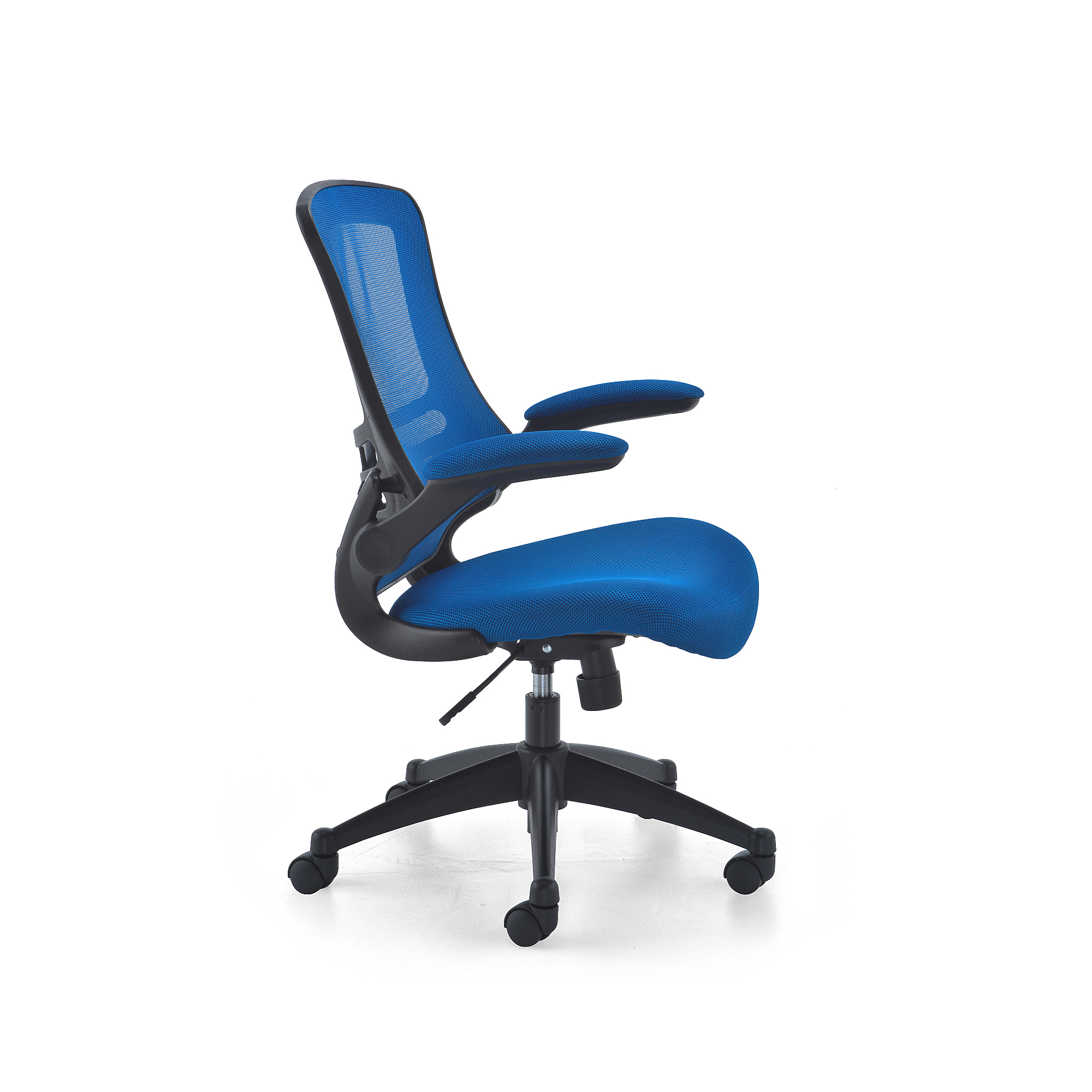 Blue mesh outlet desk chair