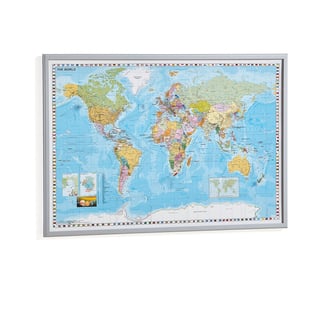 Pasaules karte TERRA, 600x900 mm