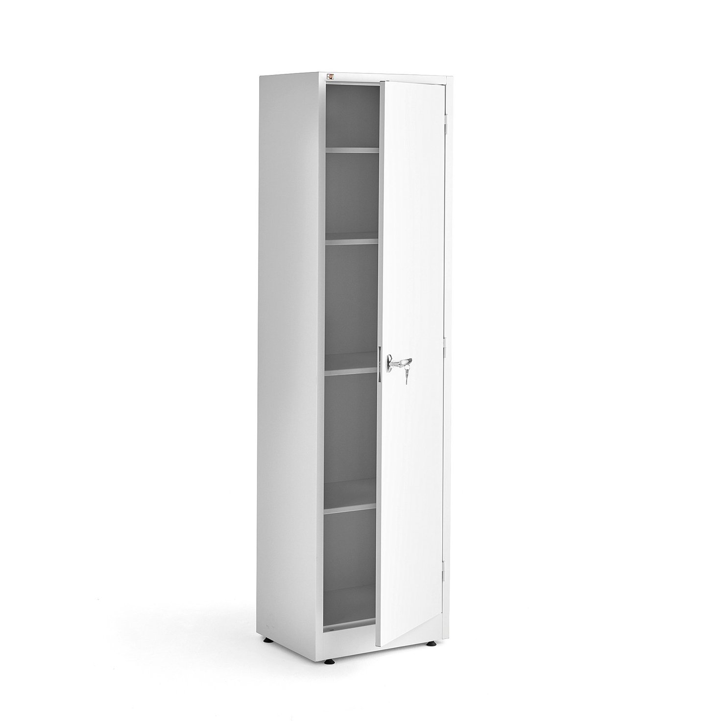 Narrow storage SMART, 1900x530x400 mm, white AJ Products