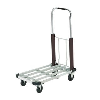 Multi-position aluminium folding trolley, 150 kg load, 725x420x960 mm