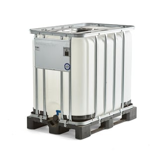 IBC-Überlaufwanne, Kunststoffpalette, 800 Liter