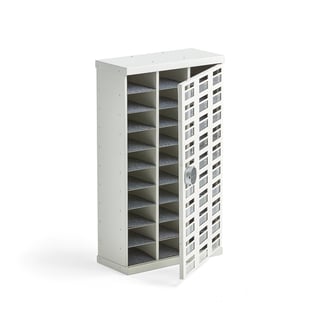 Mobile phone storage cabinet PAUSE, 30 compartments, electronic code lock