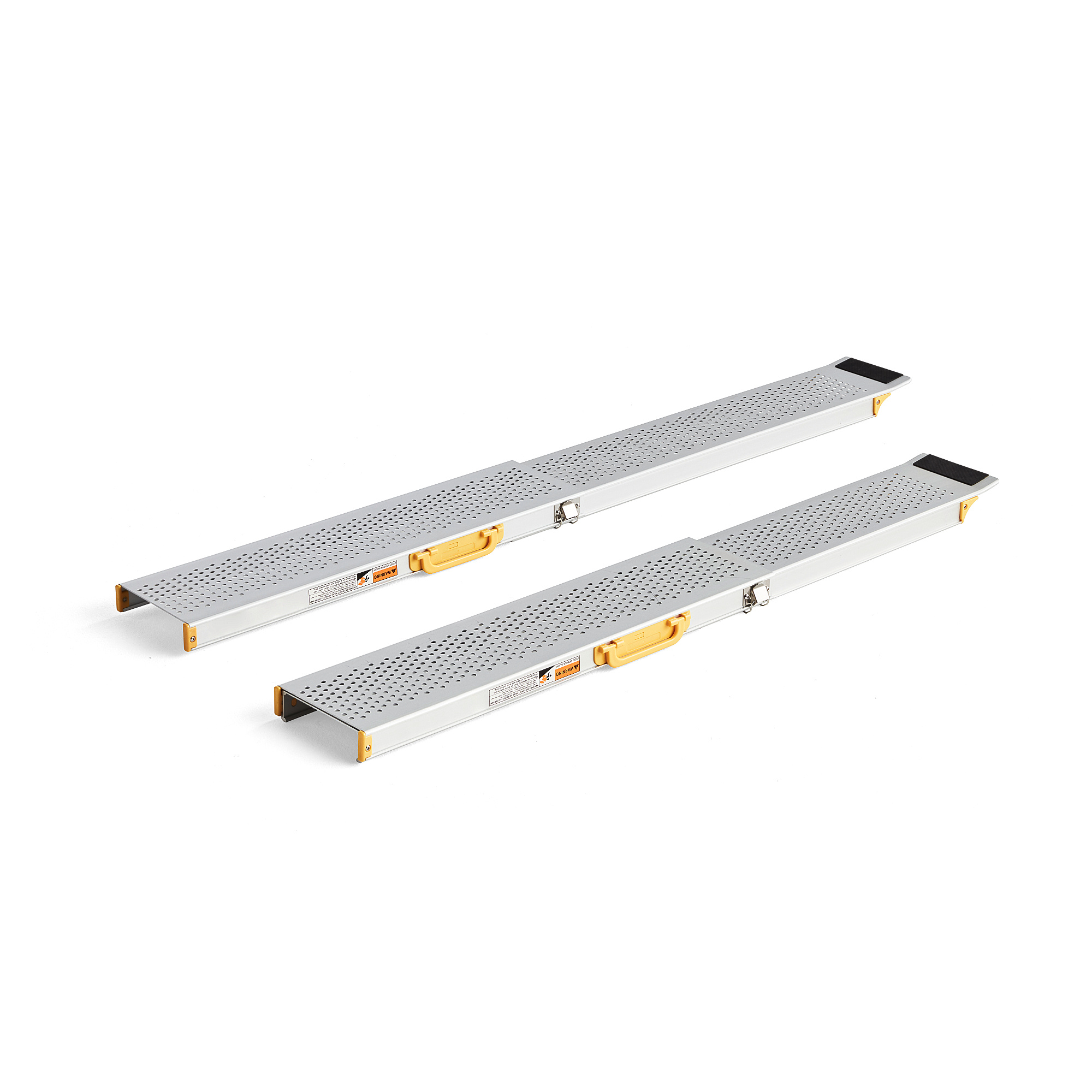 Telescopic Loading Ramp 205kg Pair 2100x200x50 Mm AJ Products   438300 