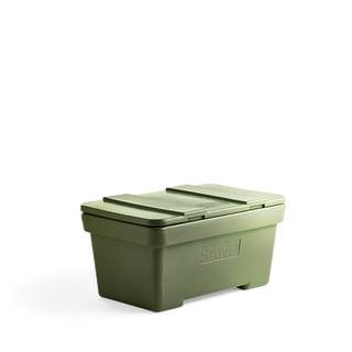 Kontejner za sipku robu, 490x1010x610 mm, 200 L, zelena