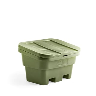 Smėlio dėžė, 600x1100x850mm, 300L, žalia