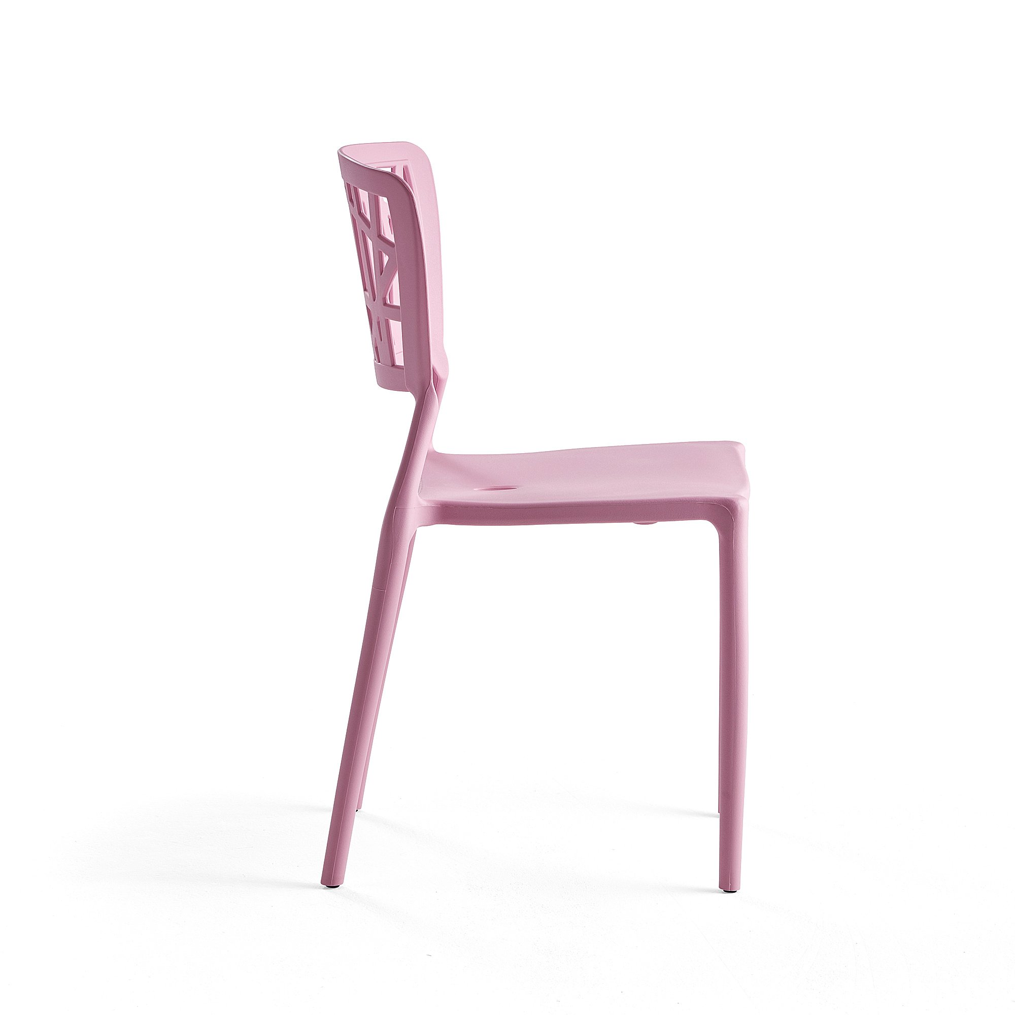 Pink deals chair plastic