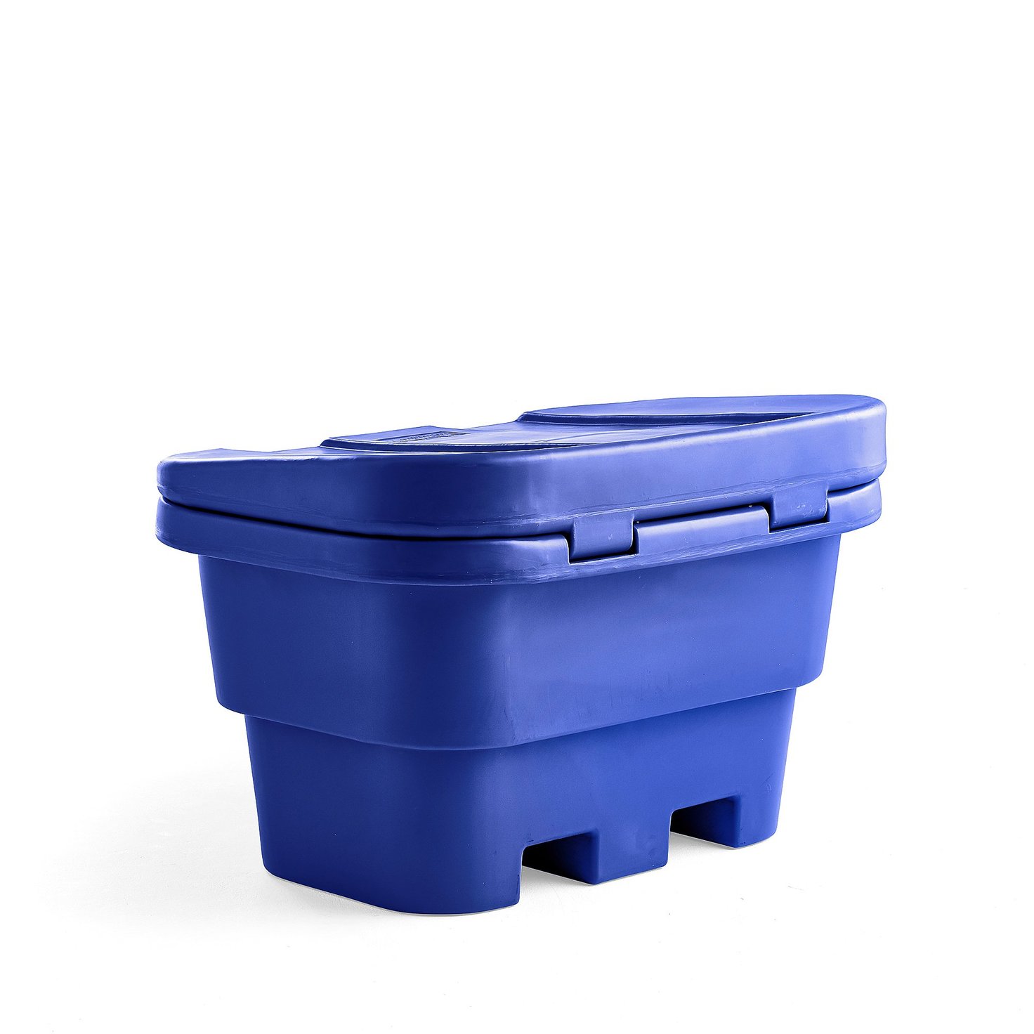 Grit bin, 730x1250x860 mm, 500 L, blue AJ Products