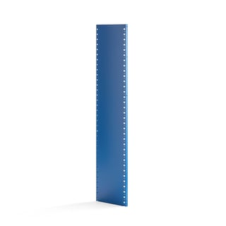 Slēgta tipa gala rāmis plauktu sekcijai MIX, 1740x400 mm, 1 gab., zila