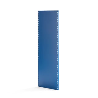 Täckt gavel till hyllställ MIX, 1-pack, 1740x600 mm, blå