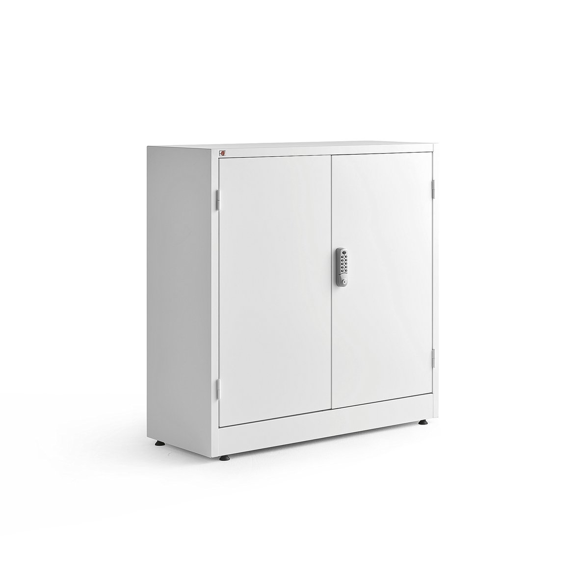 Storage with electronic lock SAFE, 1000x1000x400 mm, white AJ